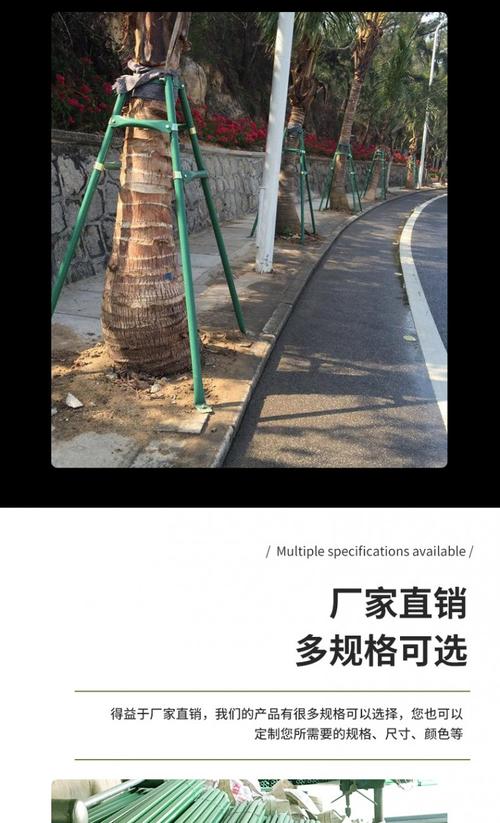 四川廠家直供 園林綠化樹(shù)木支撐架——鍍鋅鋼管大樹(shù)固定器，防風(fēng)防倒更穩(wěn)固